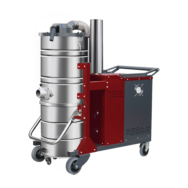保定坦洁380V 双桶手动反吹工业吸尘器X8系列