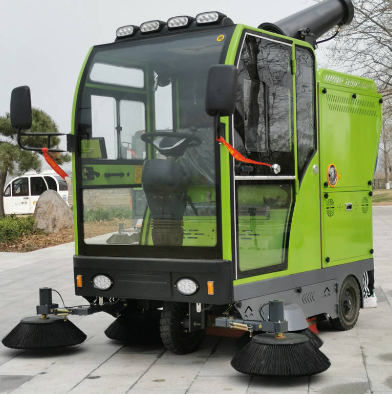 保定道路清洁广泛应用电动环卫清扫车