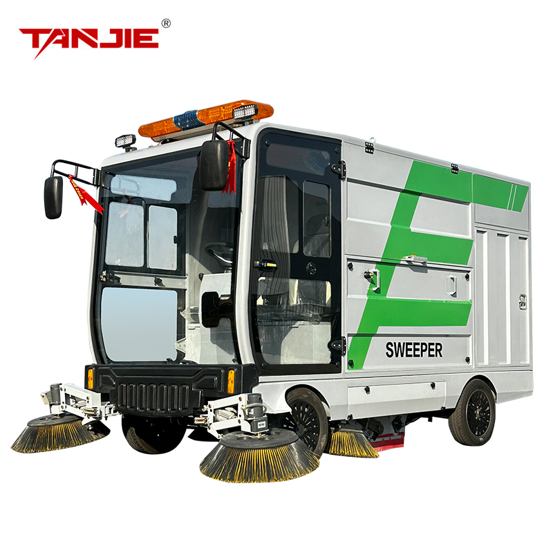 保定坦洁四轮挂桶扫地车TJ-240GT